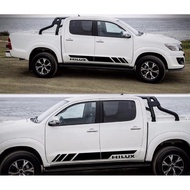 (Ready Stock) S469# 4x4 Toyota Hilux Side Body Sticker