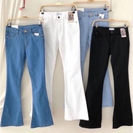 🔥🇲🇾BOOTCUT🔥JEANS UNTUK WANITA KAIN DENIM BERGETAH READY STOCK 26-48 BOOTCUT WOMEN"S SELUAR JEAN'S BO