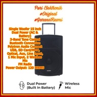 premium Polytron PasPro 15f3 Speaker Karaoke Bluetooth Pas Pro15f3