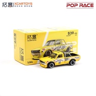 Xcartoys x Pop Race 1:64 620 Mooneyes Yellow Diecast Model Car