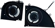 New Replacement DC5V CPU and GPU Cooling Fan for MSI Delta15 A5EFK MS-15CK Series BS5405HS-U5N BS540