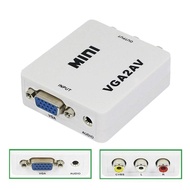 CONVERTER  VGA to RCA / Converter VGA to RCA / VGA to AV Mini Konverter