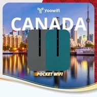 Yoowifi Canada 10GB Unlimited data Pocket Wifi hotspot Rental Travel Wifi Mobile hotspot