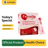 【Special Offer】Ferrolip FORTE Iron Multivitamin Lemon Flavor Improve Anemia