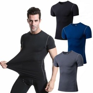 ✨READY STOCK✨Jameson Men Sport Compression Short Sleeve Under Shirt