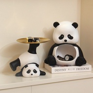 Panda Key Holder Home Decor Cute Storage Box Organizer Room Decoration Decoration Living Room Aesthe