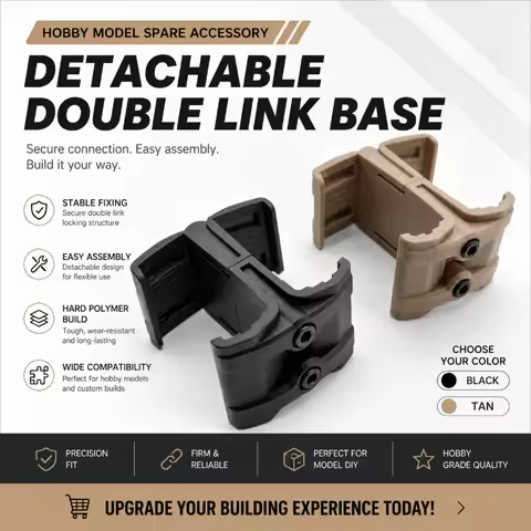 Reinforced Internal Grid Rib Nylon Double Compartment Link Frame Shock Resistant High Toughness Nylo