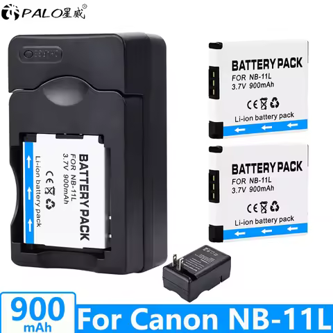 NB-11L NB 11L Camera Battery + LED Charger For Canon SX420 IS/A2300/A2400 IS/A2600/A3400 IS/180 HS/1