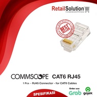 Commscope AMP Connector RJ45 CAT6 - Satuan isi 1 pcs Original Konektor