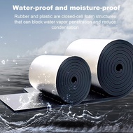 Car Hood Engine Firewall Heat Mat 50x100cm Sound Noise Proof Insulation Deadening Self fadzaph