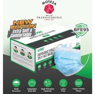 new Masker Medis 3 ply Disposable 1 box isi 50 pcs murah