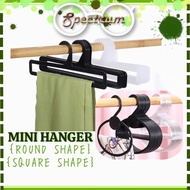 (1 PC) MINI HANGER TUDUNG BAWAL SHAWL Square Round Scarf Tie Belt Plastic Display 13CM/14CM/17CM/22C