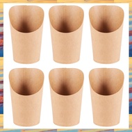 (GRSU) 100Pcs Disposal Take-Out Party Dessert Supplies Baking Cakes Egg Puff French Fries Chips Snac