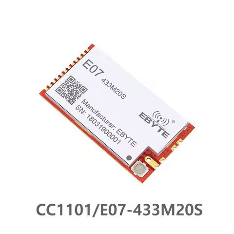 Cojxu 433MHz wireless transmitter module SPI E07-433M20S CC1101 20dBm 10mW 2km long distance rf tran