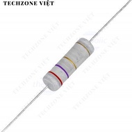 [50 Pieces]- 5.6 Ohm 1W 5% Resistor 4 Color Rings TechZone Vietnamese