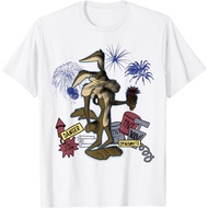 Looney Tunes Wile E T-Shirt. Coyote TNT Portrait Premium Thick Soft T-Shirt
