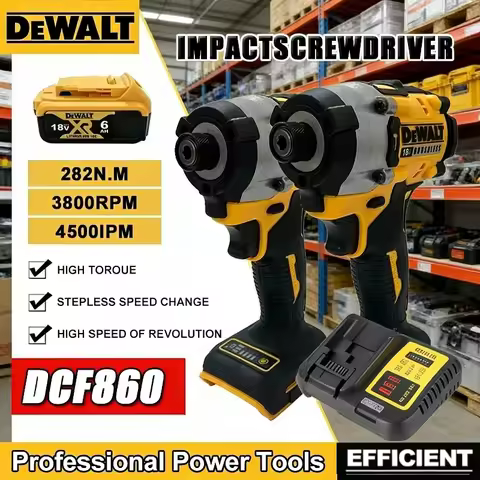 Dewalt DCF860 Cordless Compact Drill / Driver Brushless Electric Drill Screwdriver Rechargeable Powe