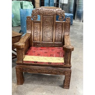 W7Mahogany Furniture African Wenge Wood Sofa Coffee Table Ming Qing Classical Five Eighty Piece Set 