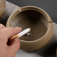 Asbak Rokok Bahan Keramik Motif Lukisan Tangan Gaya Cina