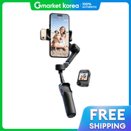 โฮเฮม Hohem iSteady V3 Ultra 3 แกน ระบบ AI Tracking พรอมรโมทคอนโทรลหนาจอสมผส สมารทโฟนกนสน_สดำใหม