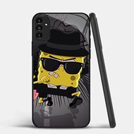 GK-82 SpongeBob SquarePants Glass Casing for Samsung A14 A04S S21 FE A15 A35 A25 A24 A34 A54 A05S M1
