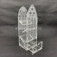 Gothic Dice Tower Dice Tower Dice Shaker Acrylic Shaker | Acrylic & Wood Board Game Accessories - F3