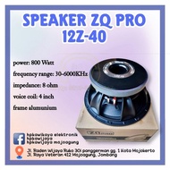 SPEAKER ZQ PRO 12" 12Z-40 speaker speker zqpro 15 inch 12z40
