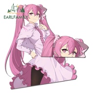 EARLFAMILY 13cm Akame Ga kill Mine Peek Car Sticker Rear Windshield Toolbox SUV Decoration Fashionab