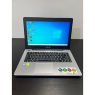 Second-Hand Notebook Asus K456U Core I5 gen7 CPU up to 3.1GHz Ram 8gb ssd 128gb+hhd 1000gb Game Easy