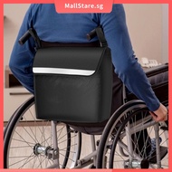 Wheelchair Bag Waterproof Wheelchair Pouch with Secure Reflective Strip Large Capacity Walker Storage Pouch SHOPSKC0728