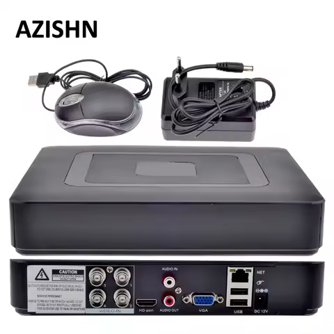 AZISHN AHD DVR 1080N Supports full real-time encoding video DVR easy to get started with powerful Su