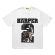 Dylan Harper Dylan Harper Dylan Harper St. Antonio Spurs Pure Cotton T-shirt oversize Washed Distres
