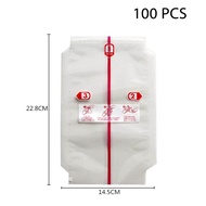 100Pcs Disposable Onigiri Wrapper Bag Japanese Triangle Rice Ball Packaging Bag Rice Ball Sushi Bag