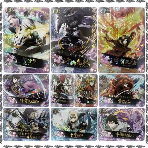 Anime NARUTO Rare Ashura Jiraiya Sasuke Tsunade Itachi Kakashi Obito Killer Bee Nagato Game CP Colle