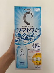 Rohto 樂敦C3隱形眼鏡護理液 Softone Cool 500mL