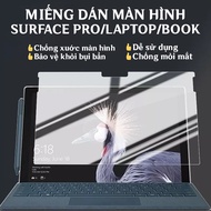 Miếng Dán Màn Hình Cường Lực Chống Ánh Sáng Xanh Microsoft Surface Pro 4 5 6 7 8 9 X 11 Surface Book