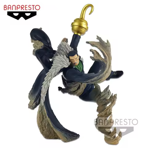 Glazovin 100% Original Genuine One Piece 13cm Sir Crocodile Action PVC Model Collectible Child Toys 
