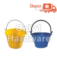 CEMENT PAIL WATER PAIL YELLOW MEDIUM BLUE LARGE POWER BRAND