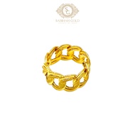 SABIHAHGOLD Ring Fashion 916/22K Original Gold (GR0002370)