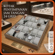 Watch Storage Organizer Watch Box 24 Grid ST686