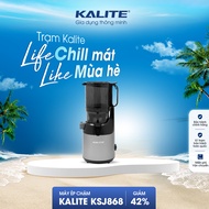 Máy ép chậm Kalite KSJ868 ống tiếp nguyên liệu cực lớn 130mm ép nguyên trái công suất 250W ép trái c