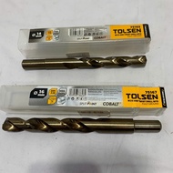 HSS CO5% IRON DRILL (CN) from 14mm, 15mm, 16mm Standard: HSS/M35, DIN338 TOLSEN genuine