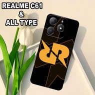 HP G23 - REALME C61 2024 pro camera Case - Realme C61 silicone - RRQ motif - REALME C61 Softcase - p
