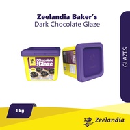 Zeelandia Baker's Dark Chocolate Glaze 1 kg EXPIRED JAN 2026