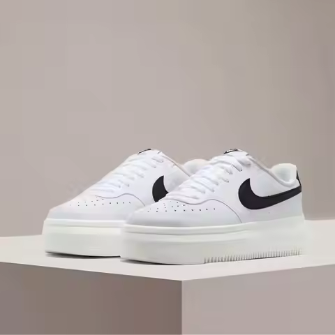 Nike Court Vision 1 Low Casual Sneakers - Retro Classic Slip-Resistant, Durable, Comfortable Everyda