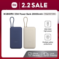 Xiaomi 33W Power Bank 20000mAh (Integrated Cable)