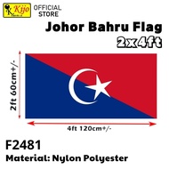 KIJO  Johor Bahru Flag Bendera Daerah Johor 2x4ft-F2481