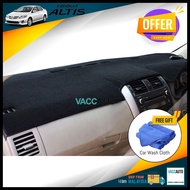Toyota Altis Dashboard Carpet Dashboard Cover DashMat Carpet Protector For Altis E140 (2006-2013) VA