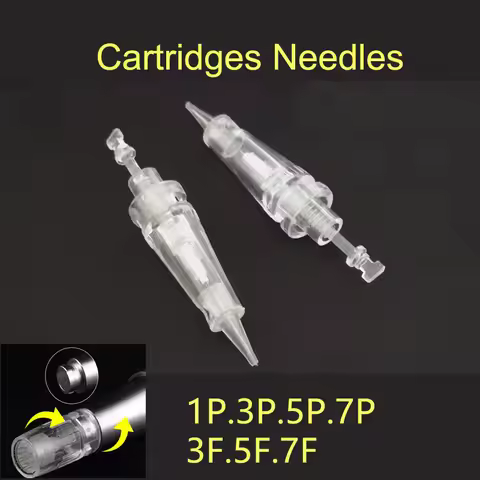 1D/2P/1P/3P/5P/7P/3F/5F/7F Tattoo Needles Permanent Makeup Eyebrow Lips Cartridge Needles