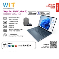 Lenovo Yoga Pro 7 14IMH9 83E2009BMJ (Intel Core Ultra 7 155H/32GB RAM/1TB SSD/14.5" 2.8K/RTX 4050/Of